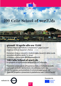 Locandina centocelle school of worlds